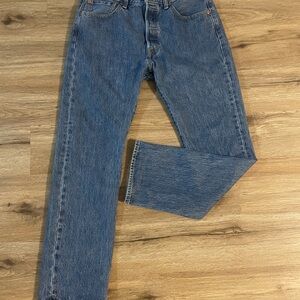 Levi's 501 Men's Straight Blue Jeans